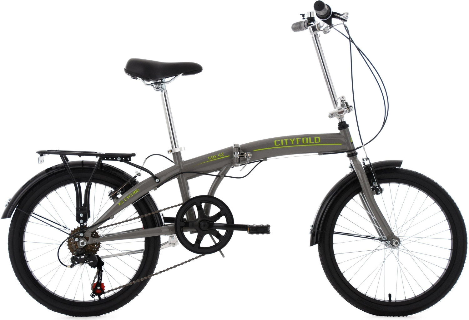 KS Cycling Cityfold 20 grey