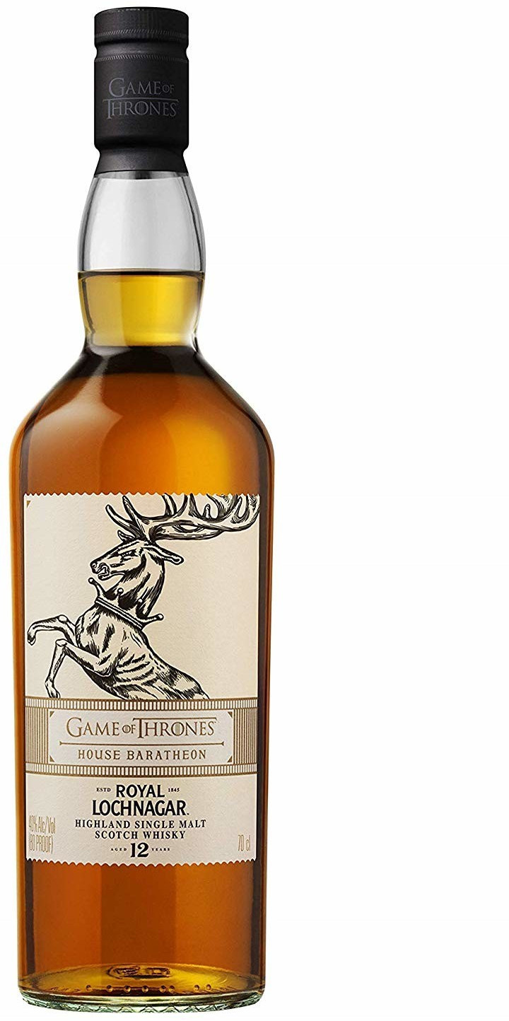 Royal Lochnagar 12 ans Single Malt House Baratheon Game Of Thrones Limited Edition 0,7 L 40 %