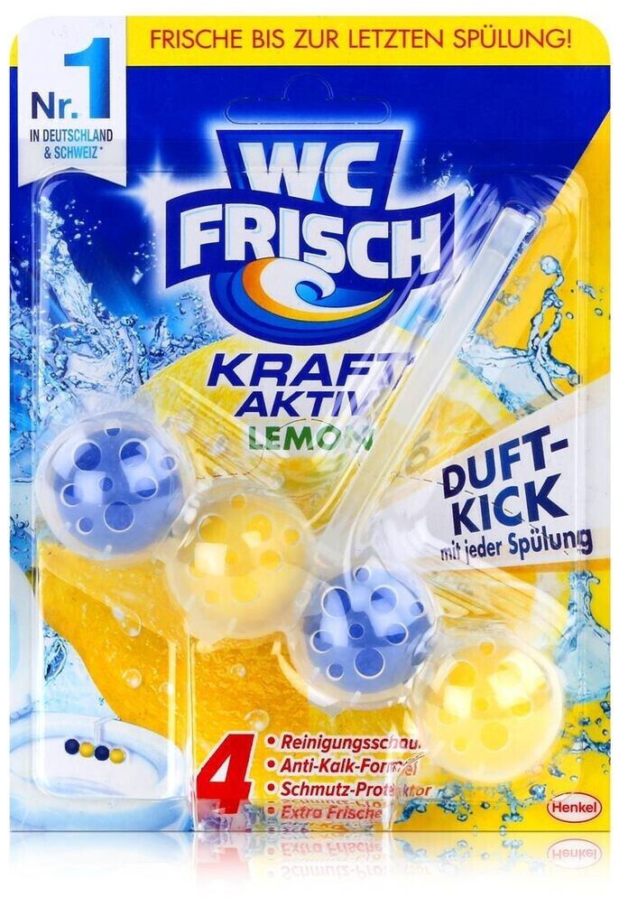 WC-Frisch WC-Stein Kraft Aktiv Lemon, 2 St dauerhaft günstig
