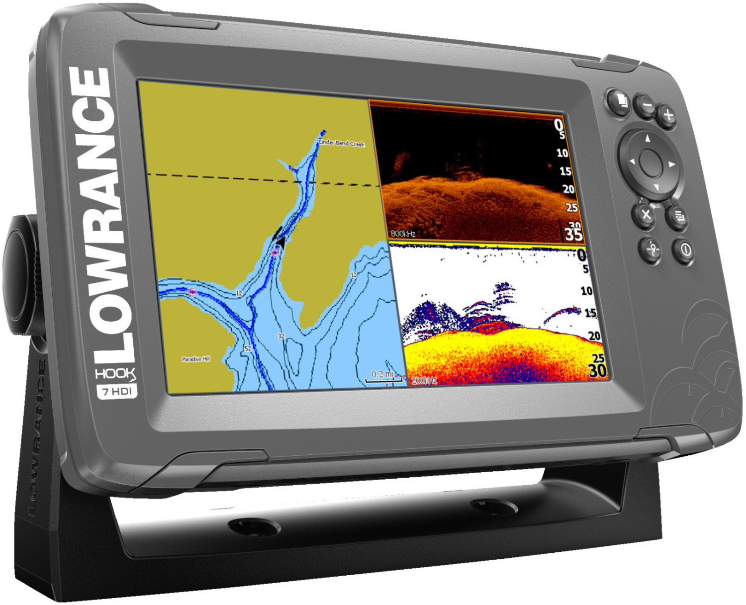 Lowrance Hook²-7 Combo SplitShot