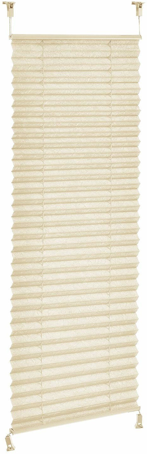 Neuhaus Klemmfix pleated / Sun and Light Protection (65 x 150 cm) Creme