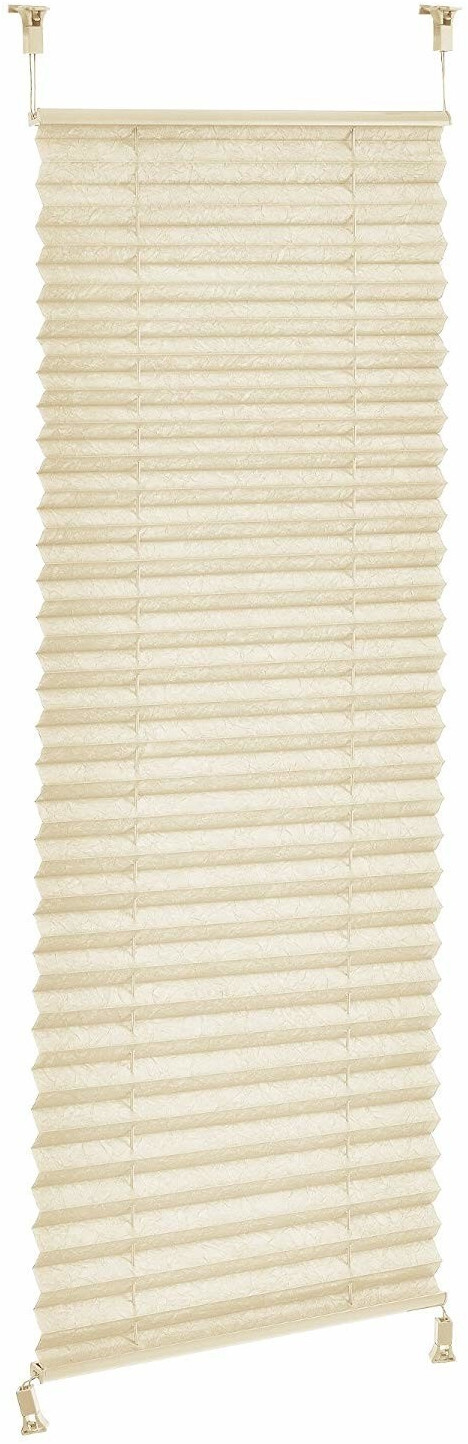 Neuhaus Klemmfix pleated / sun and light protection (65 x 125 cm) creme