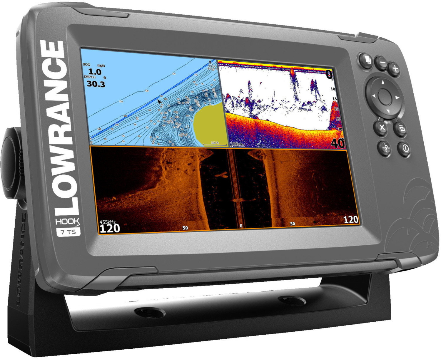 Lowrance Hook²-7 Combo TripleShot