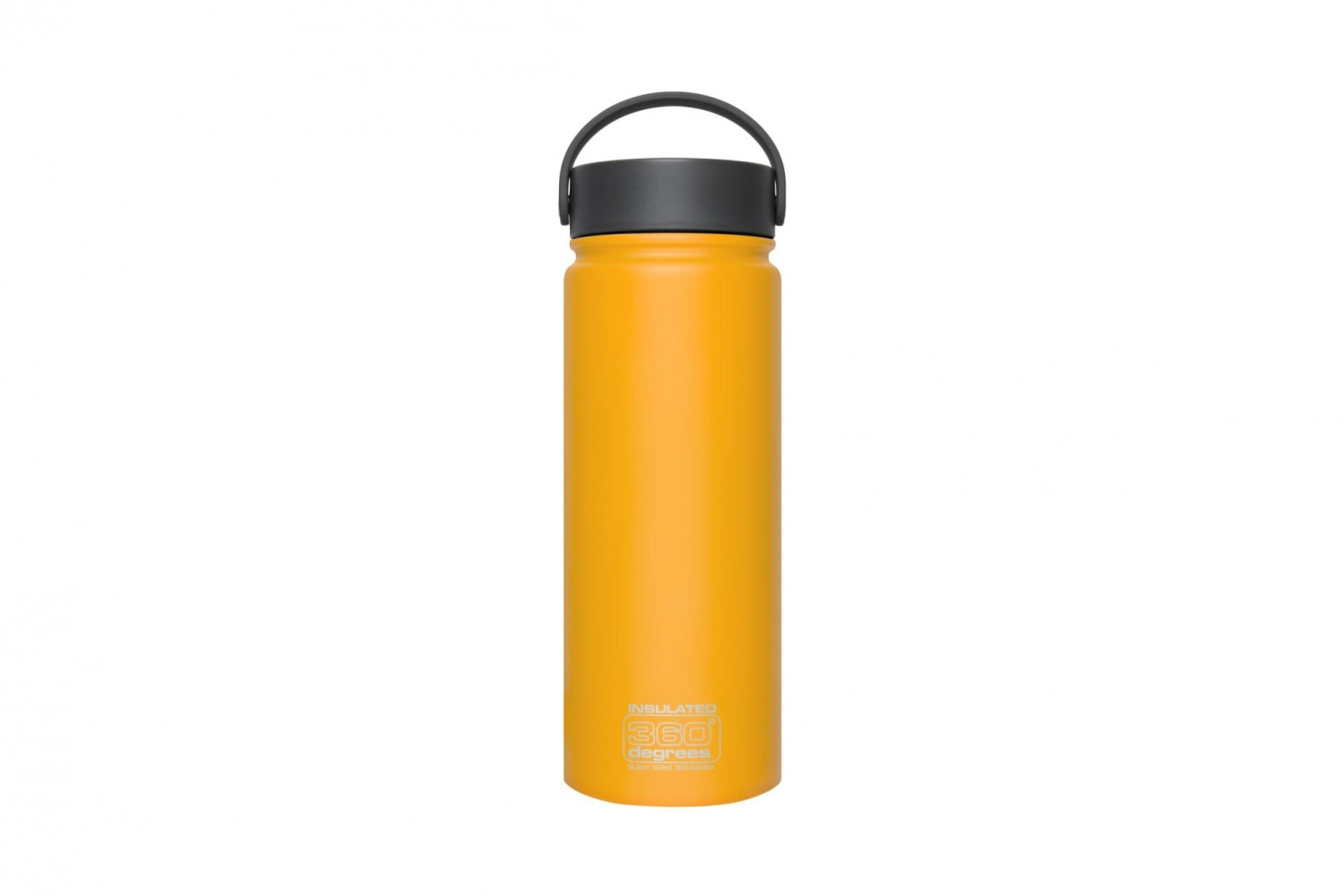 360° Degrees Wide Mouth Insul 0.55L yellow