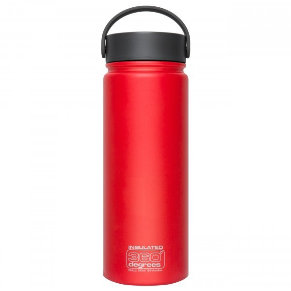 360° Degrees Wide Mouth Insul 0.55L red