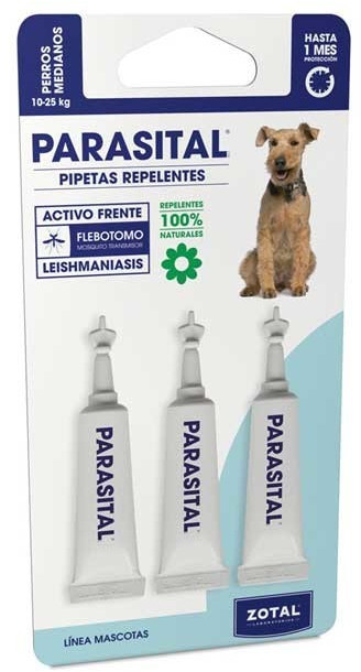 Zotal Parasital Pipettes Dogs 10-25 kg