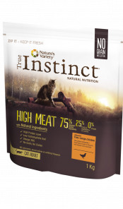 True Instinct High Meat deboned free range chicken Adult (1 kg)