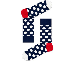 Happy Socks Calzini Unisex Big DOT Block - Cotone Colorato Fantasia A Pois - Taglia Unica Adulto