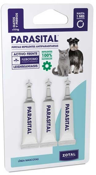 Zotal Parasital Pipettes Small Dogs and Cats
