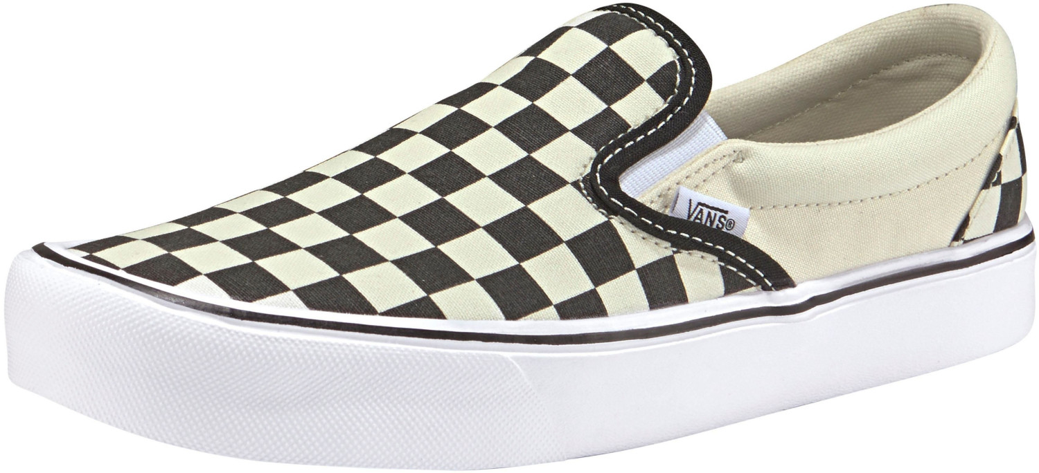black and white checkered vans with laces