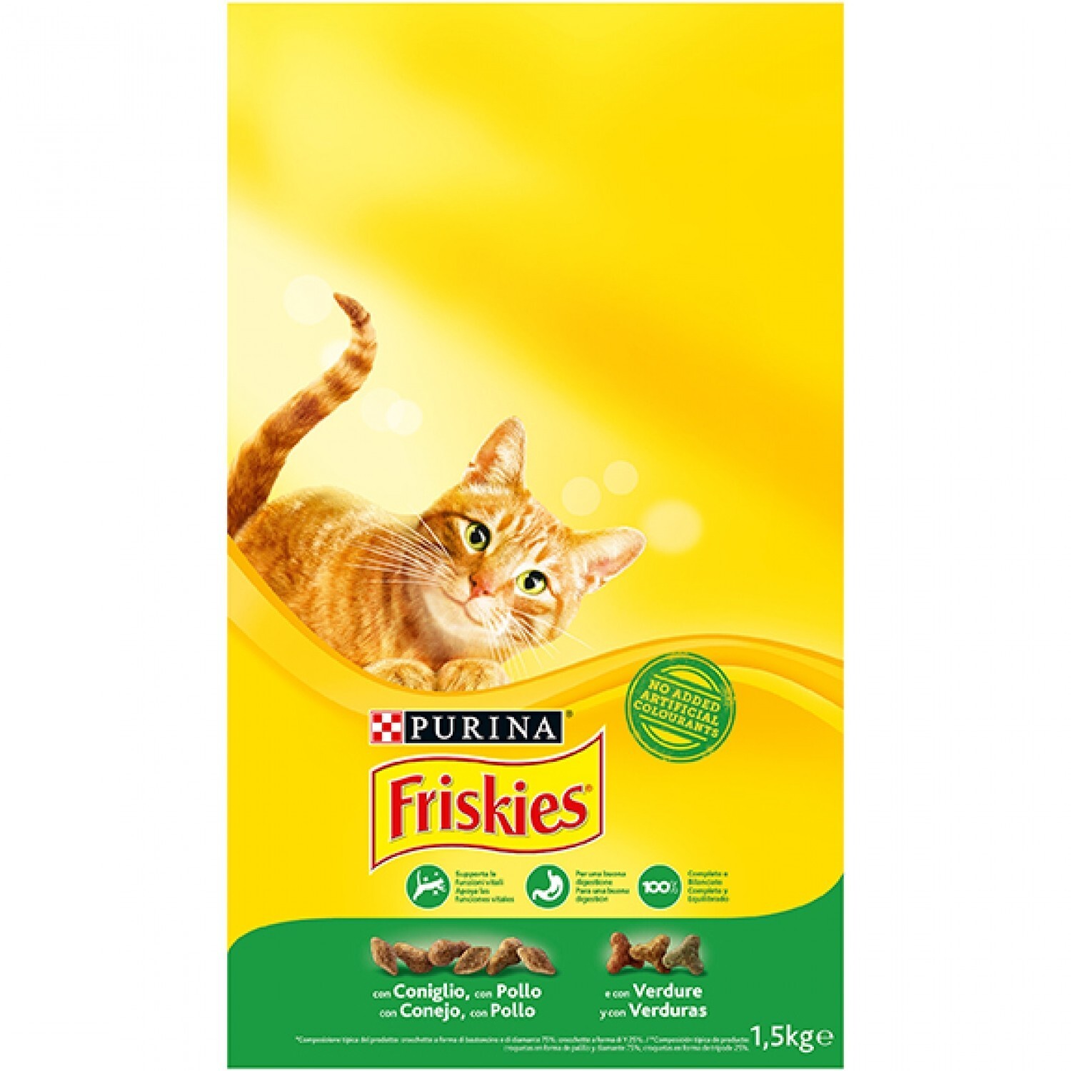 Friskies Croquettes pour chat 1.5 kg Friskies Croquettes pour chat 1.5 kg