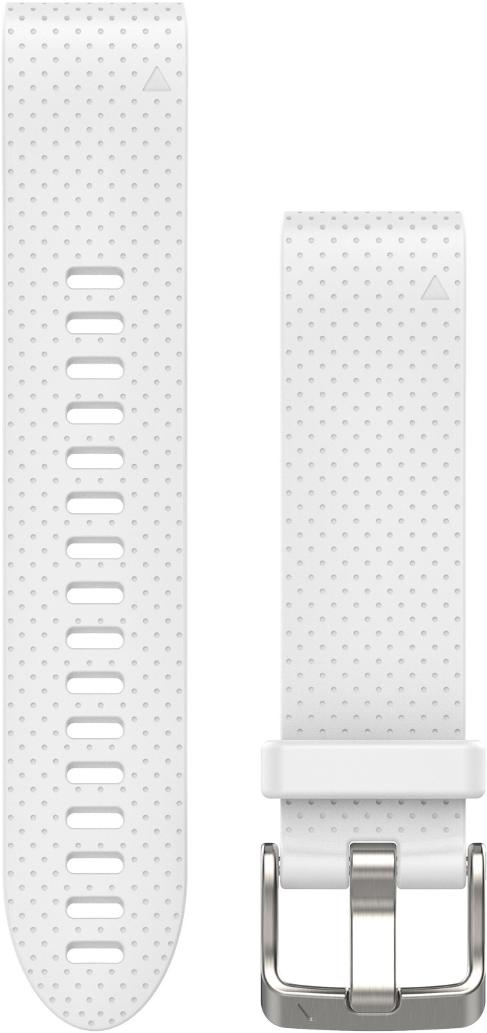 Garmin Bracelet QuickFit 20 mm silicone blanc