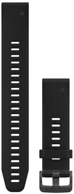 Garmin Bracelet QuickFit 20 mm silicone noir (010-12739-07)