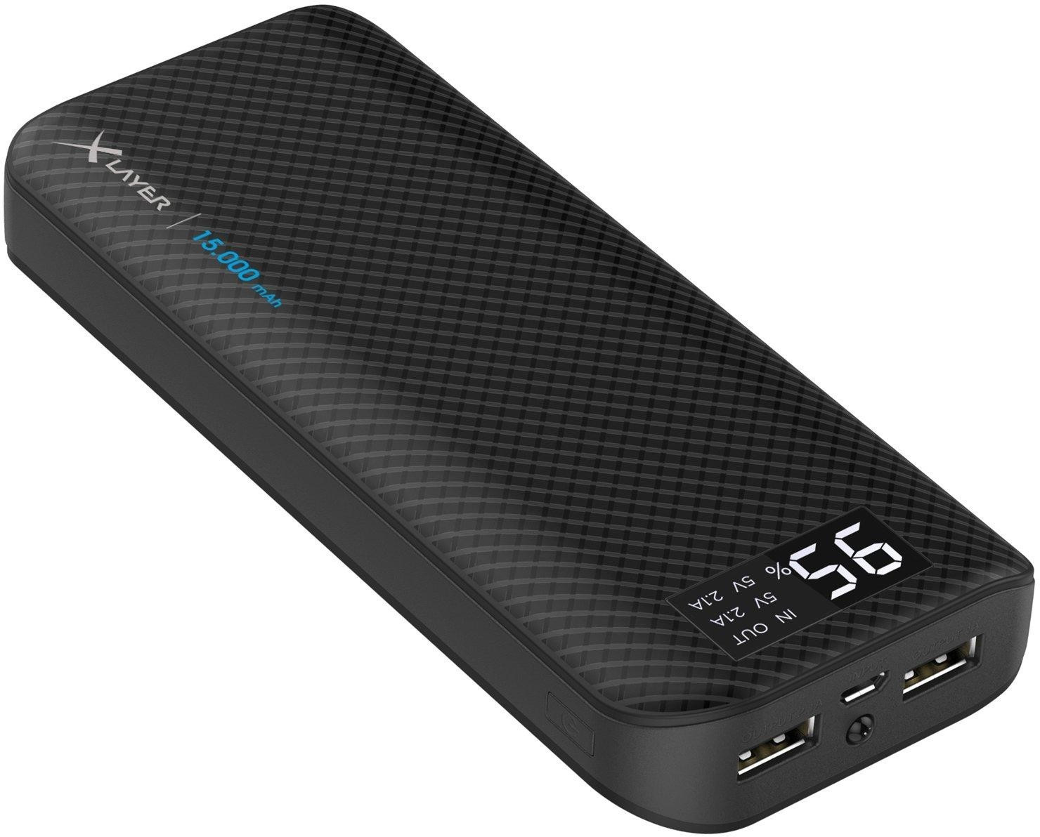 Xlayer Pure Carbon 15000 mAh noir