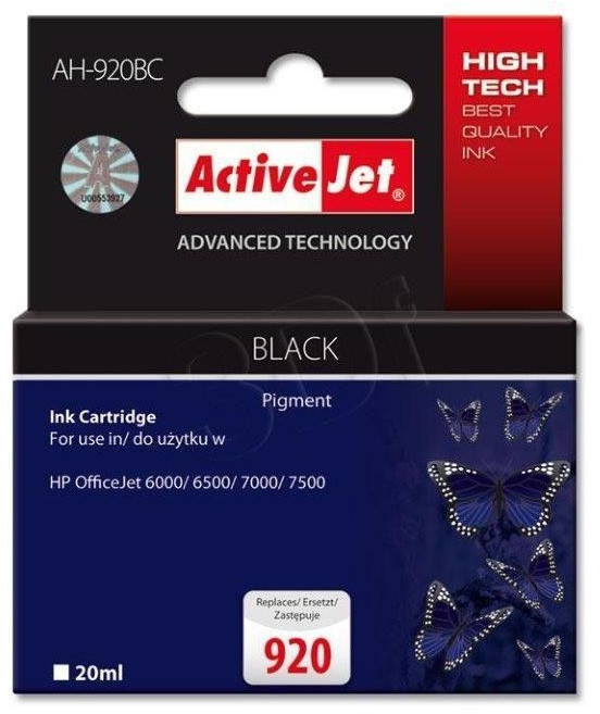ActiveJet EXPACJAHP0163 pour  HP 920 noir