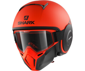 Shark NC Casco per Moto, Hombre, Negro/Rojo, XS : : Coche y moto