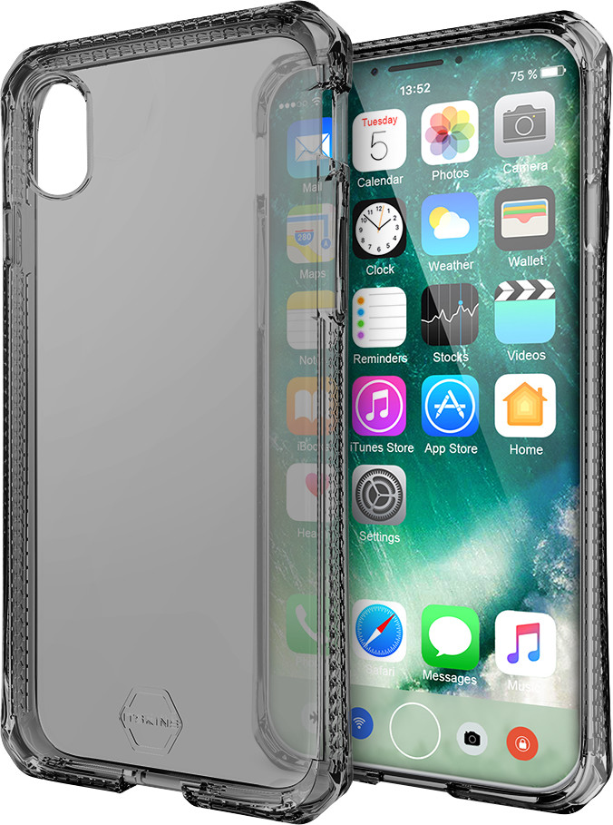 Itskins Coque Spectrum (iPhone X/XS) noir