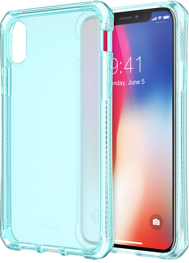 Itskins Coque Spectrum (iPhone X/XS) bleu