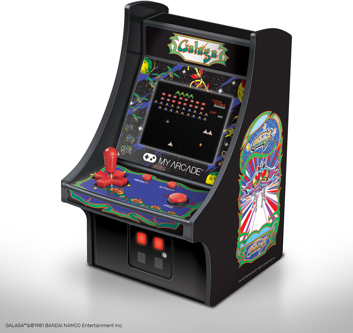 dreamgear galaxian mini arcade game