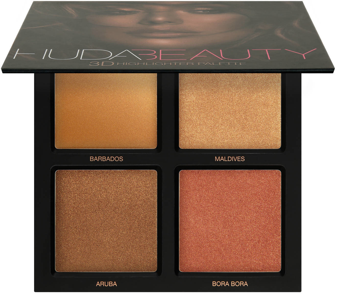 Huda Beauty 3D Highlighter Palette Bronze Edition (8g)