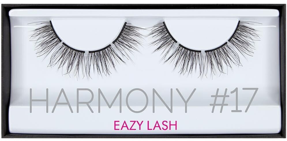 Huda Beauty Faux Cils Harmony #17 Eazy-Lash-Kollektion  Morceaux de frange, Style Naturel