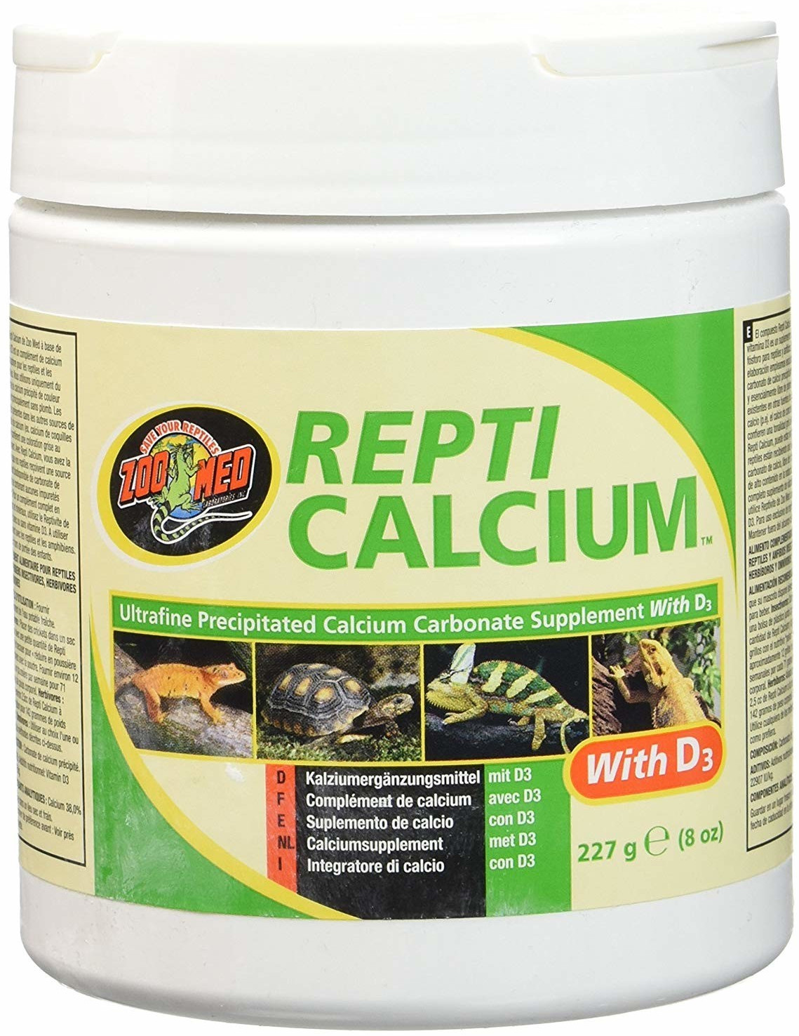 Arquivet Repti Calcium avec D3 227 g