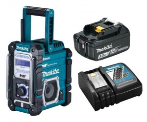 Makita DMR115 10,8 - 18V alimentation secteur radio de chantier sans  batteries ni chargeur