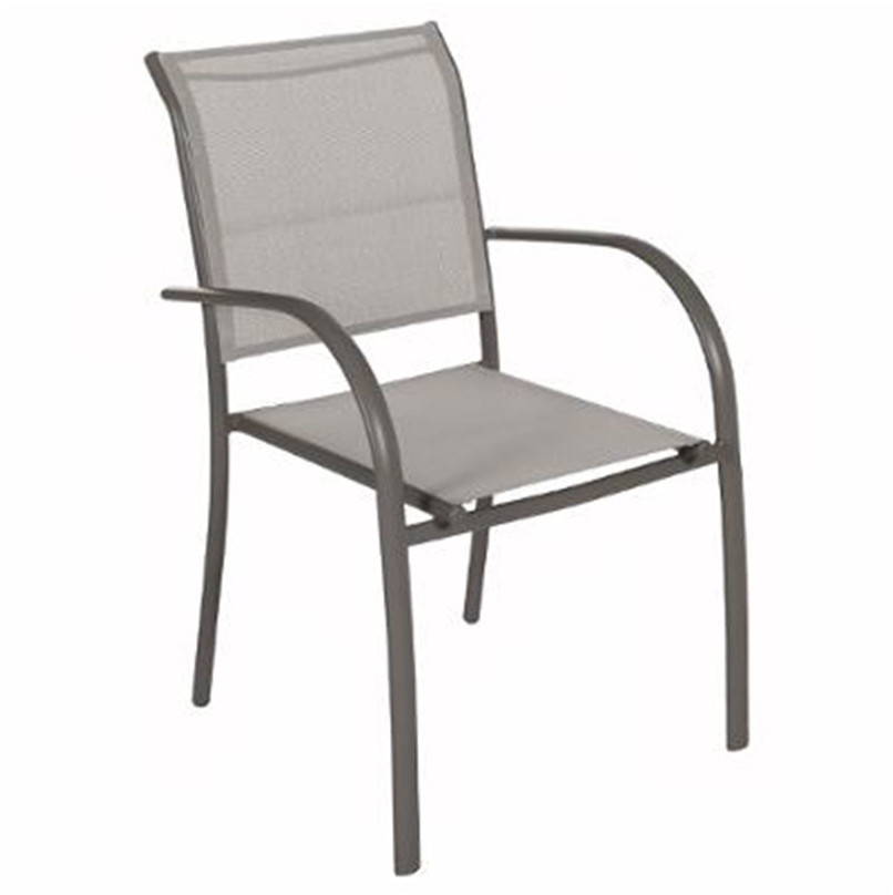 Hespéride Fauteuil de jardin empilable Piazza Noisette/Tonka