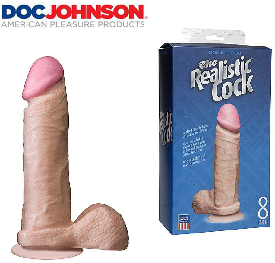 Doc Johnson The Realistic Cock Vibrating 6 Inch