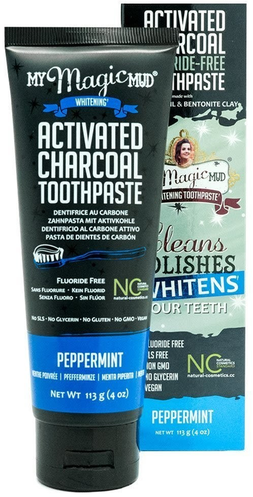 My Magic Mud Activated Charcoal Toothpaste Peppermint