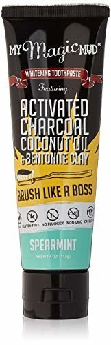 My Magic Mud Activated Charcoal Toothpaste Spearmint (113g)