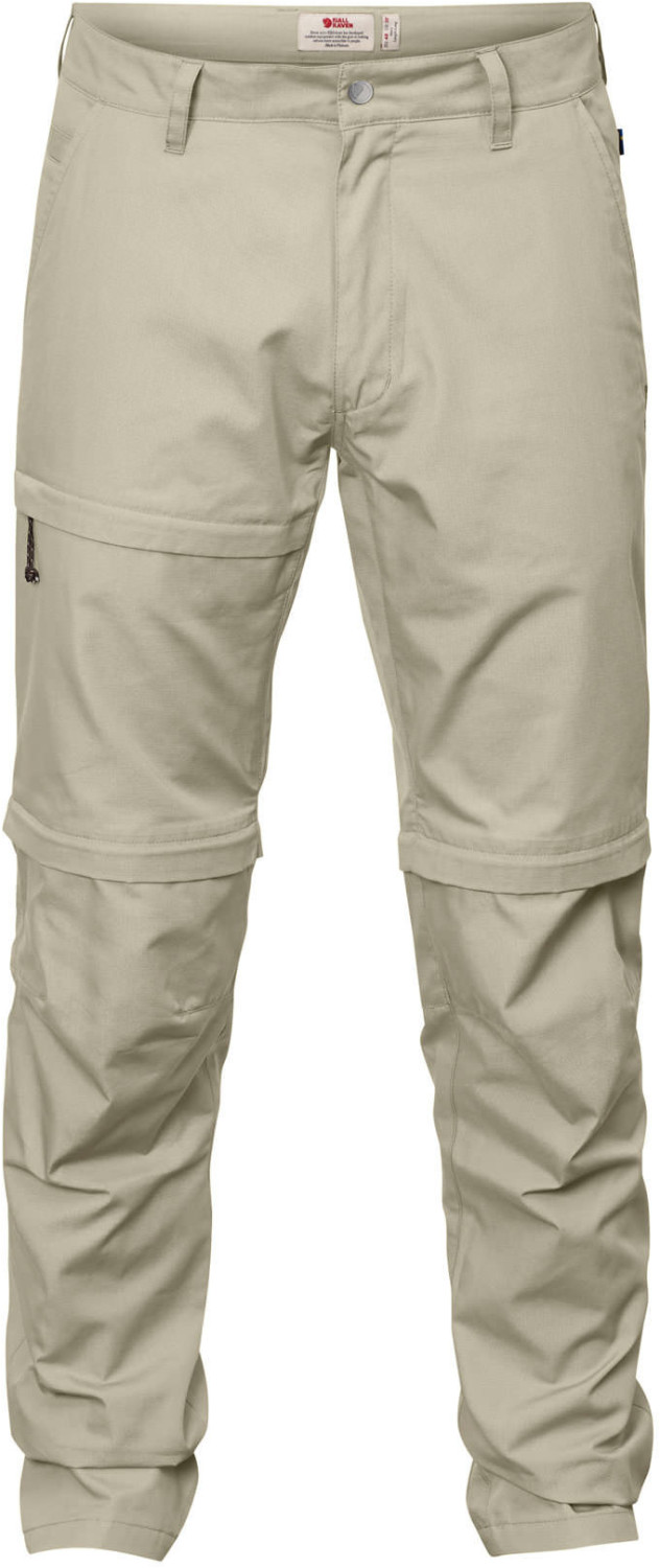 Fjällräven Travellers Zip-Off Trousers Men limestone