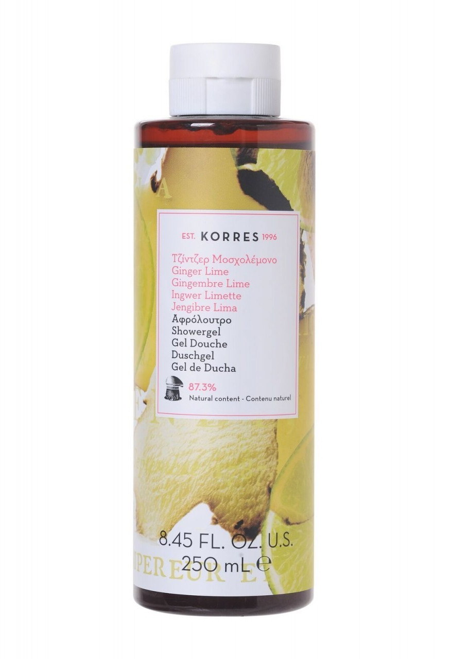 Korres Ginger Lime Showergel (250ml)