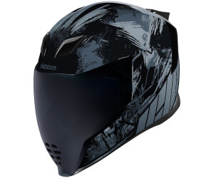 M Icon Helm Airflite Skull 18 glanz schwarz Motorradhelm Integralhelm
