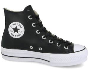 suave perderse más Converse Chuck Taylor All Star Lift Leather High black/black/white desde  76,67 € | Compara precios en idealo