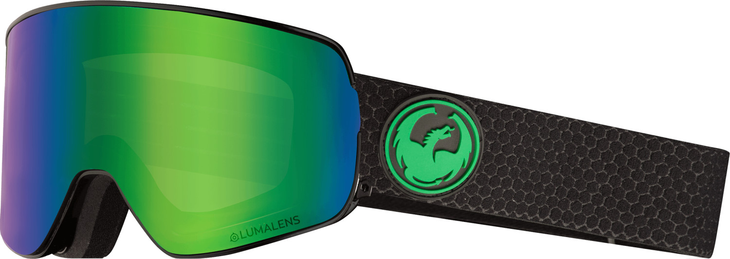 Dragon NFX2 split/Lumalens green ionized + Lumalens amber