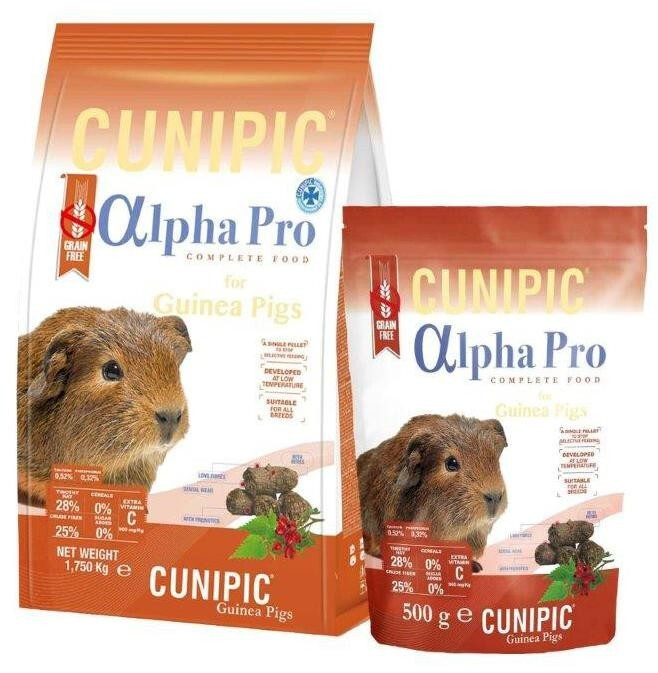 Cunipic Alpha Pro Guinea Pigs (500g)