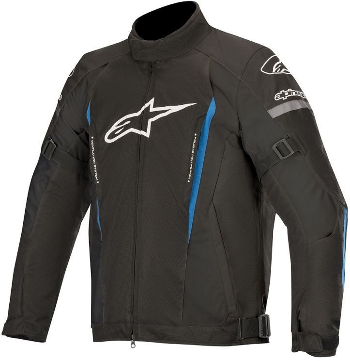 Photos - Motorcycle Clothing Alpinestars Gunner V2 WP Black/Blue 