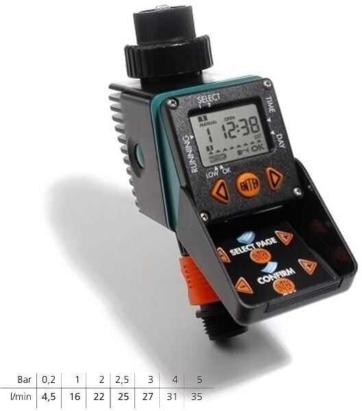 Claber Claber Programmateur d'arrosage nez de robinet 1 voie - alternate view