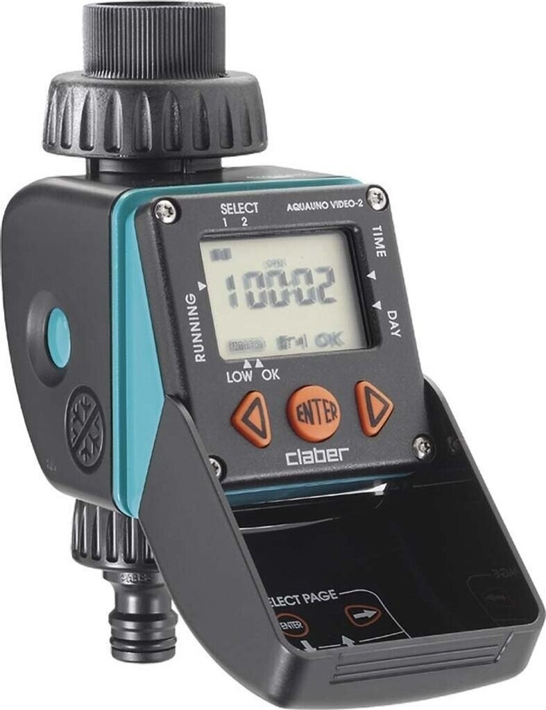 Claber Programmateur d'arrosage nez de robinet 1 voie