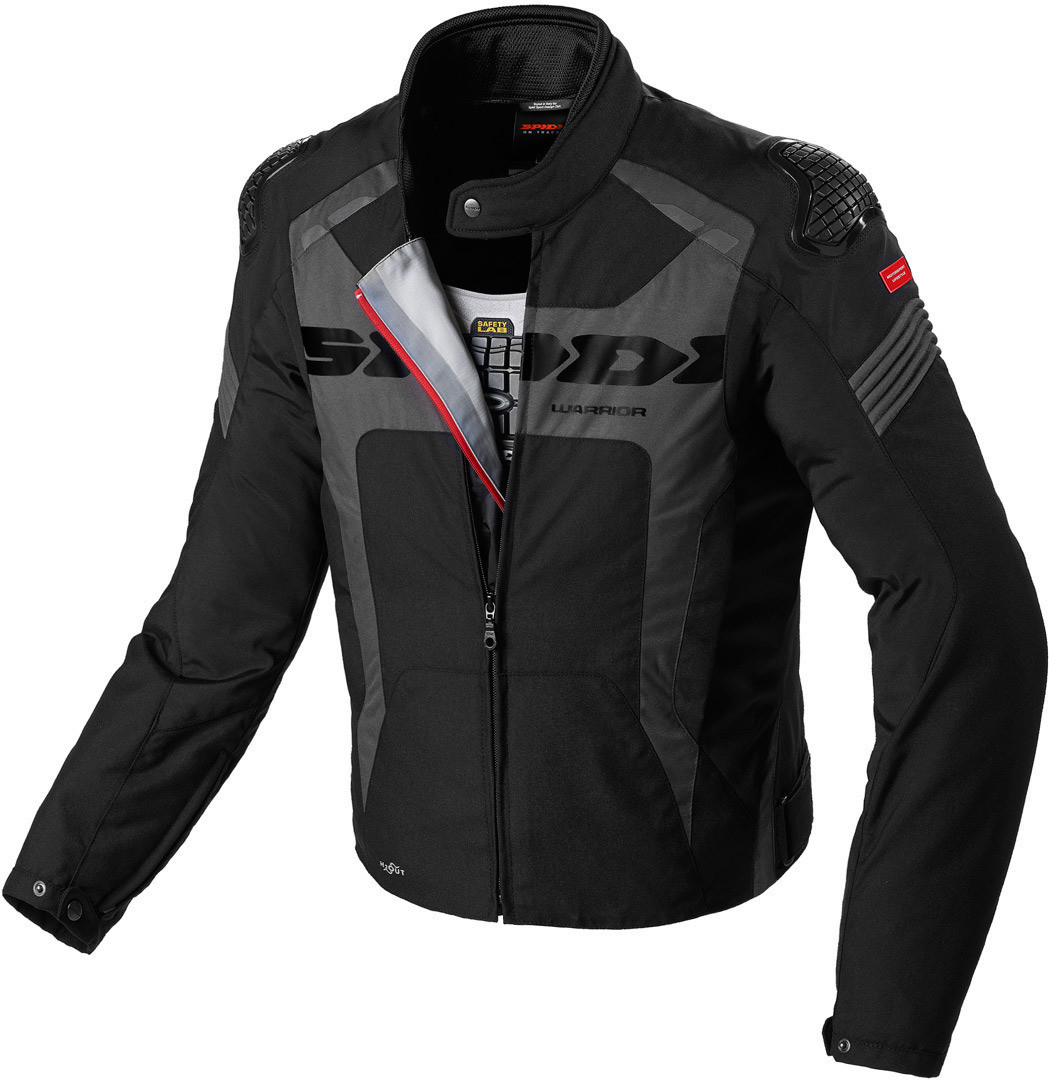 Spidi Blouson Warrior H2Out noir/gris