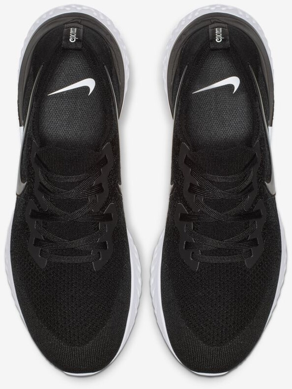 Nike epic react black and 2025 white