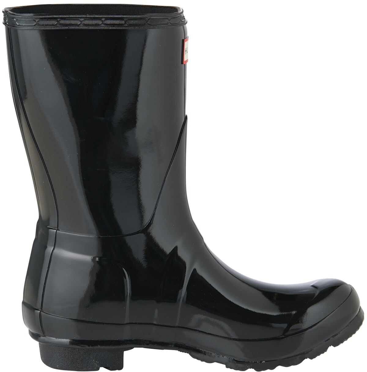 Hunter Women's Original Short Gloss Wellington Boots black