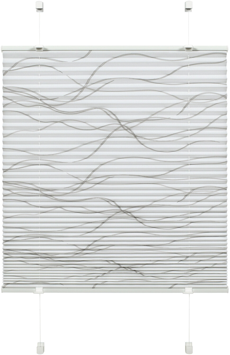 Gardinia Easyfix Katy Wave (50 x 130 cm) weiß