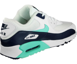 nike air max 90 essential white aurora green