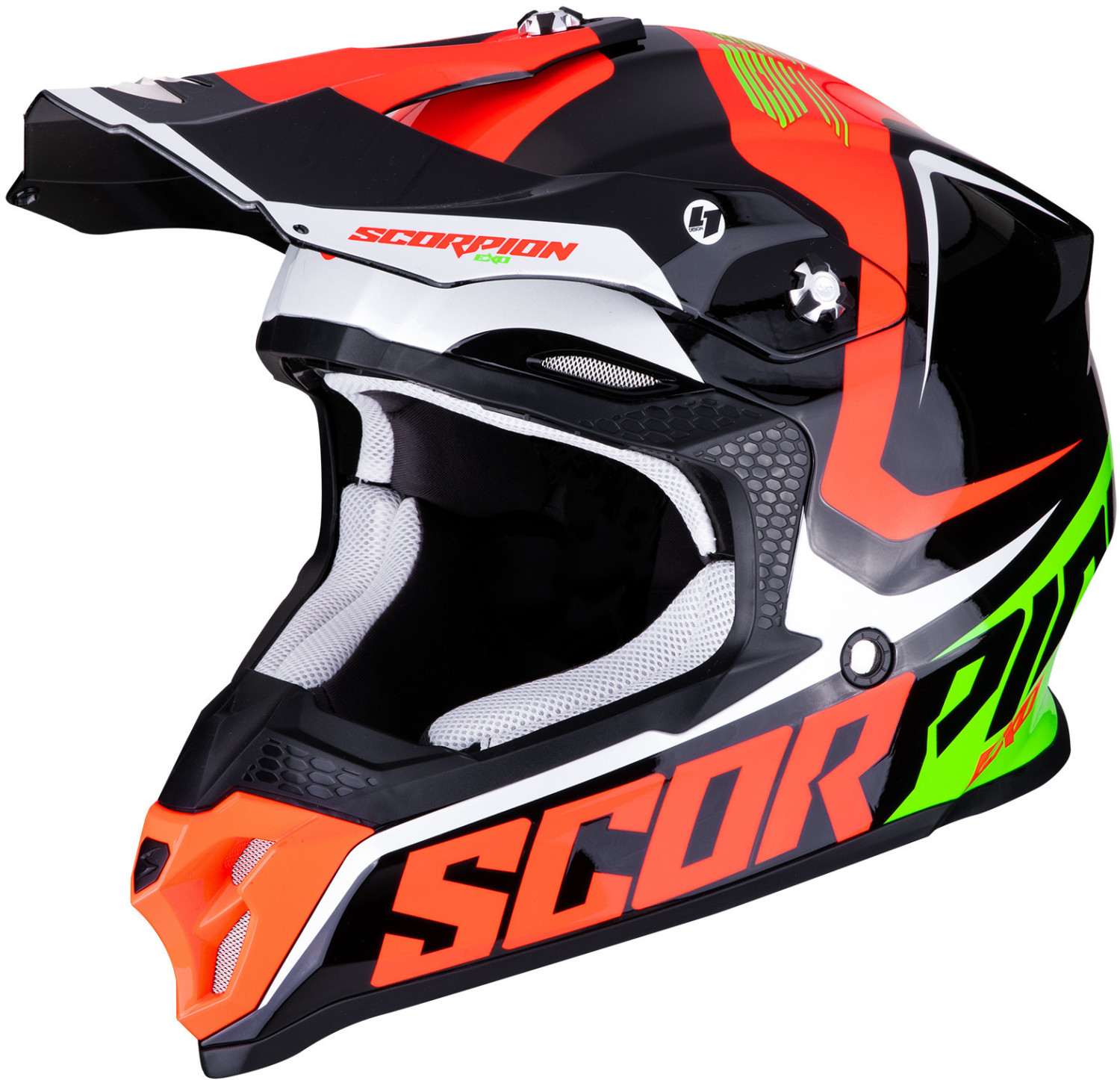 Scorpion VX-16 Air Ernee Black/Red/Green