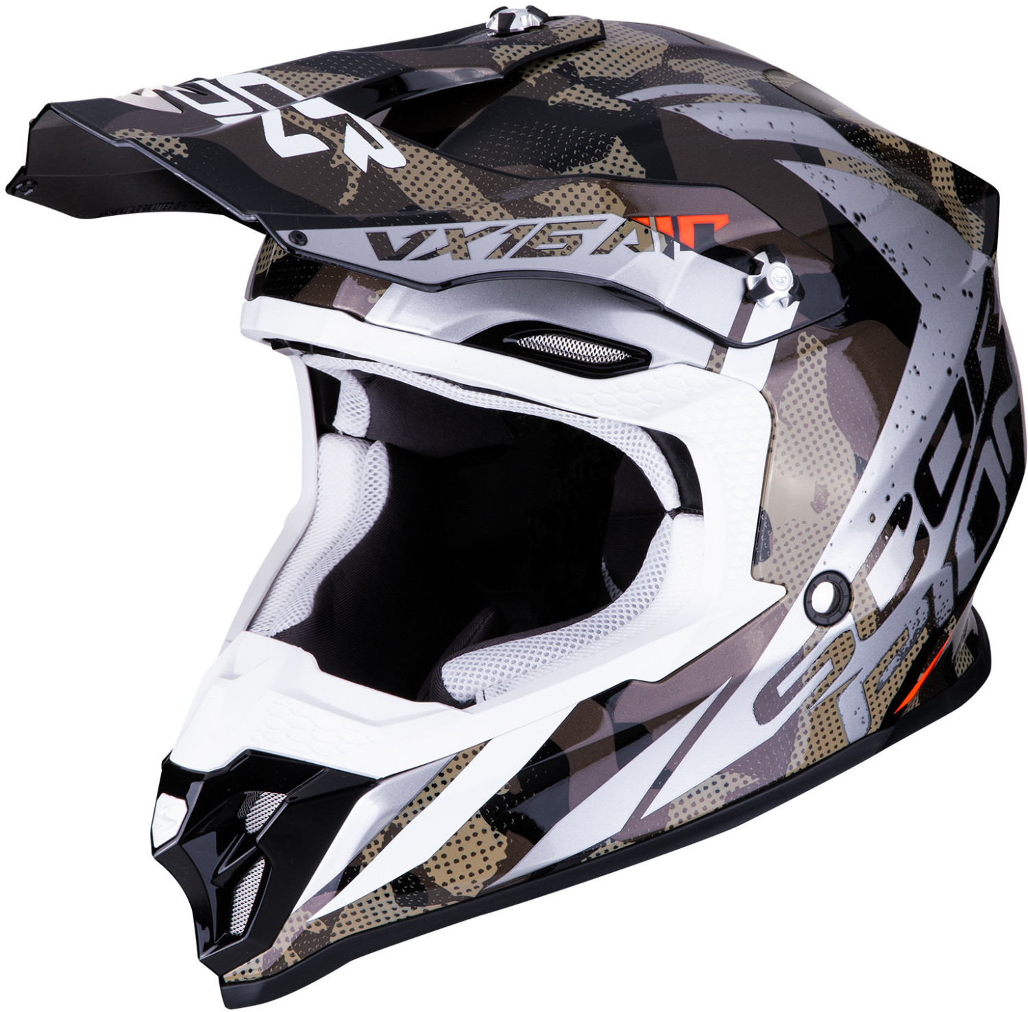 Scorpion VX-16 Air Waka noir/argent