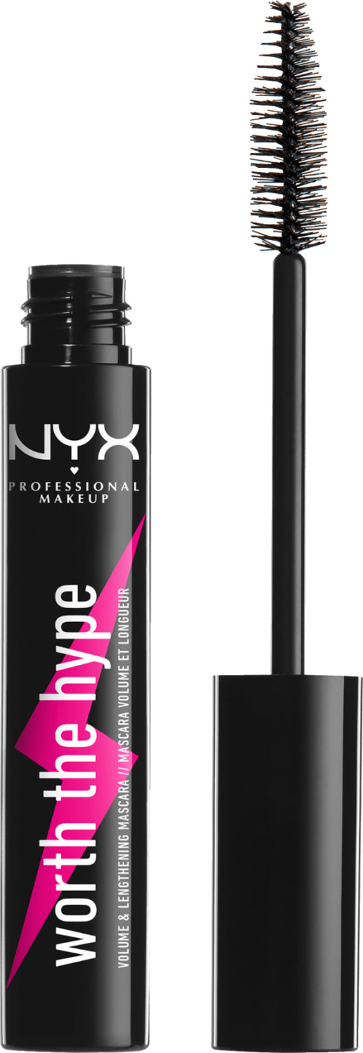 NYX Worth The Hype Color Mascara 01 Black (7ml)