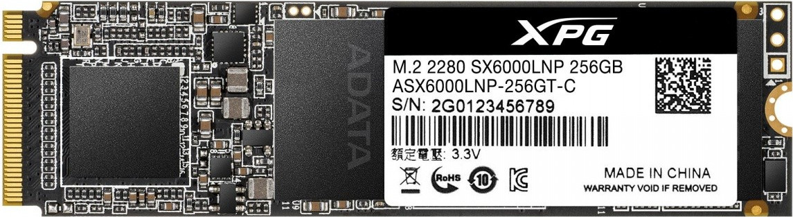 XPG SX6000 Lite 256 Go