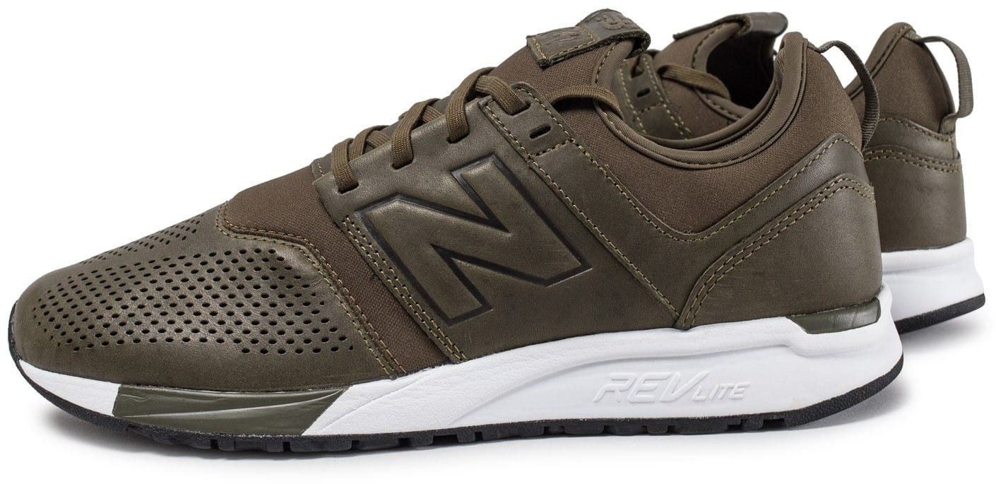 Buy New Balance 247 green/white from Â£90.00 (Today) â Best Deals on idealo.co.uk